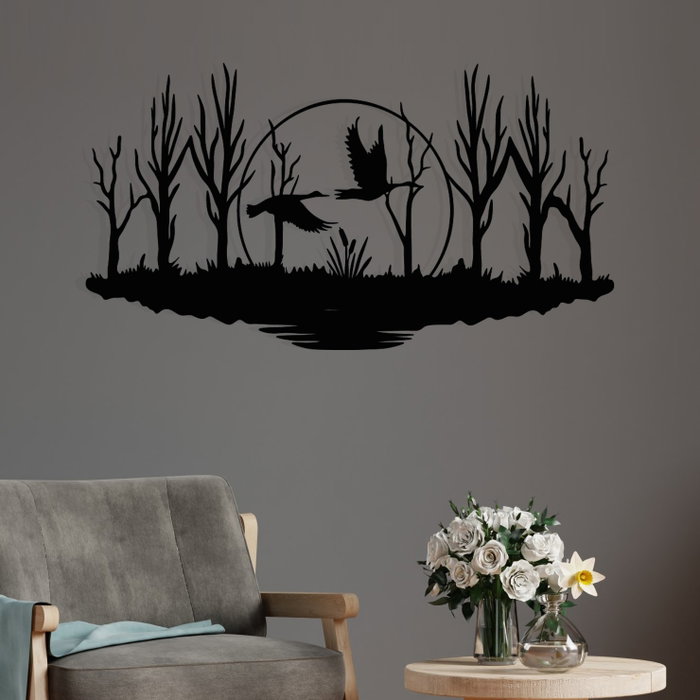 Wallity Estate Accesorio de Pared de Metal Negro